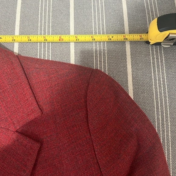 MaxMara Tweed Wool Cashmere Silk Double Breasted Blazer - Picture 11 of 12